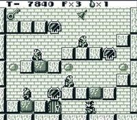 une photo d'Ã©cran de Solomon s Club sur Nintendo Game Boy